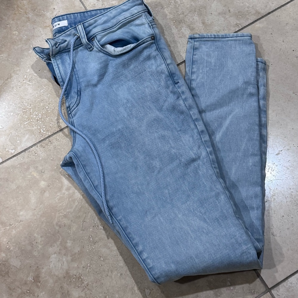 PacSun Men’s Light Blue Skinny Jeans